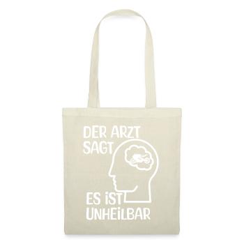 Motorcycling - The doctor says it's incurable - Tote Bag - nature - Front