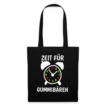 Time for gummy bears! Gummy Bear Watch Candy - Tote Bag - black - Front