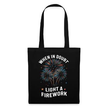 Pyrotechnie Feux d’artifice Pyrotechnie - Sac en tissu - noir - Devant