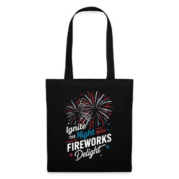 Pyrotechnie Feux d’artifice Pyrotechnie - Sac en tissu - noir - Devant