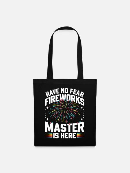 Pyrotechniker Feuerwerk Pyrotechnik - Stoffbeutel - Schwarz