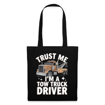 Tow Truck Truck Tow Truck - Tote Bag - black - Front