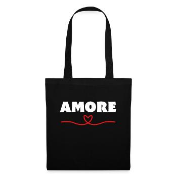 Amore Treasure Darling Valentine's Day Heart - Tote Bag - black - Front