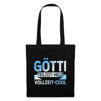 Götti Held - Stoffbeutel - Schwarz - Vorne