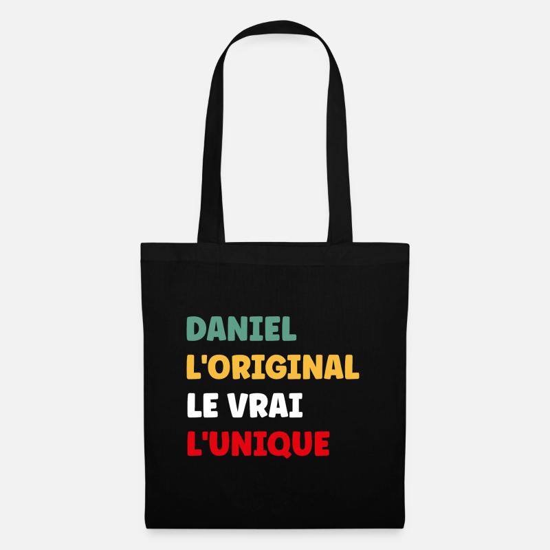 Daniel - Sac en tissu - noir