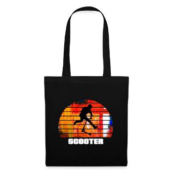 motor scooter - Tote Bag - black - Front