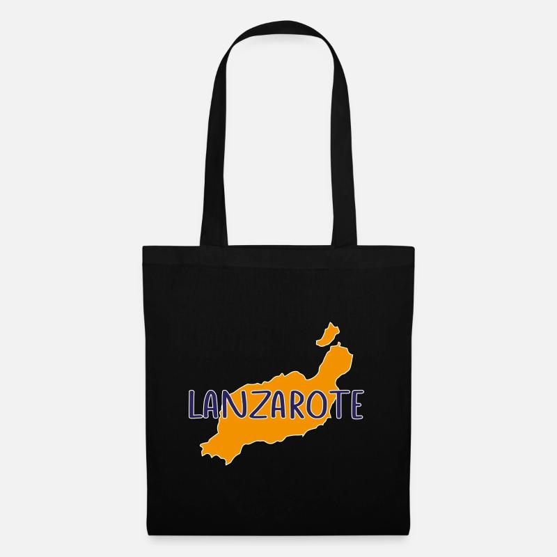 Lanzarote - Stoffbeutel - Schwarz