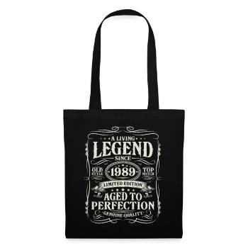 Born in 1989 Living Legend 1989 - Tote Bag - black - Front