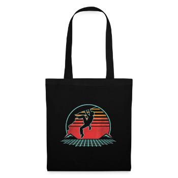 Climbing Mountaineering Mountaineering Nature Gift - Tote Bag - black - Front