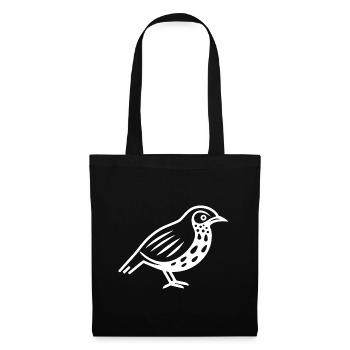 quail small quail bird - Tote Bag - black - Front