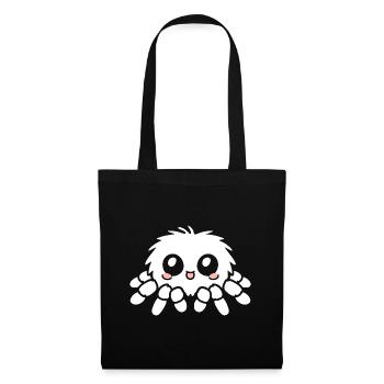 araignée - Sac en tissu - noir - Devant