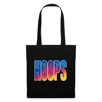 Hoops Basketball Sports Idée Cadeau BBall - Sac en tissu - noir - Devant