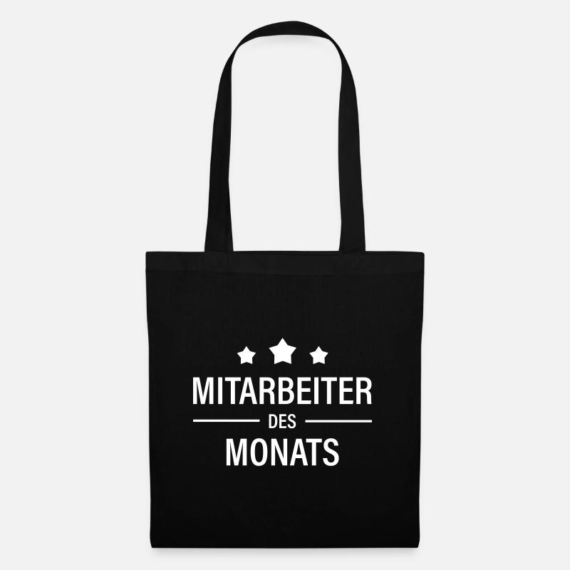 Mitarbeiter des Monats - Stoffbeutel - Schwarz