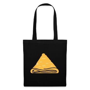 Crêpes Bretagne humour crêpe - Sac en tissu - noir - Devant
