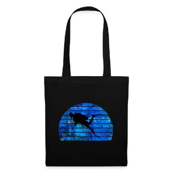 diver - Tote Bag - black - Front