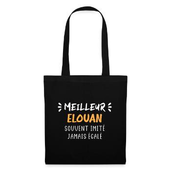 Souvent imité jamais égalé meilleur ELOUAN - Sac en tissu - noir - Devant