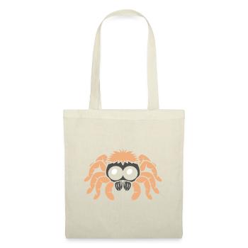 araignée - Sac en tissu - nature - Devant
