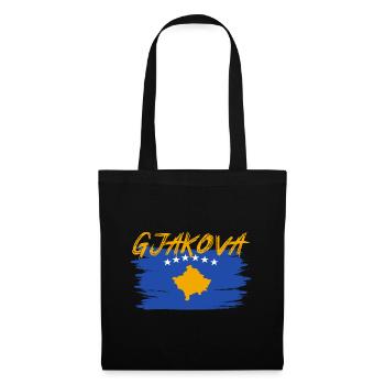 Gjakova 07 Gjakove Kosovo Albania Gift Design - Tote Bag - black - Front