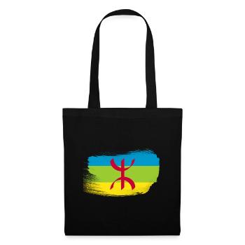 Amazigh - Stoffbeutel - Schwarz - Vorne