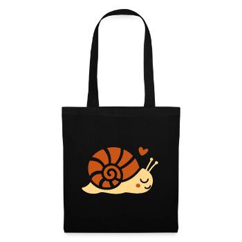Snail - Tote Bag - black - Front