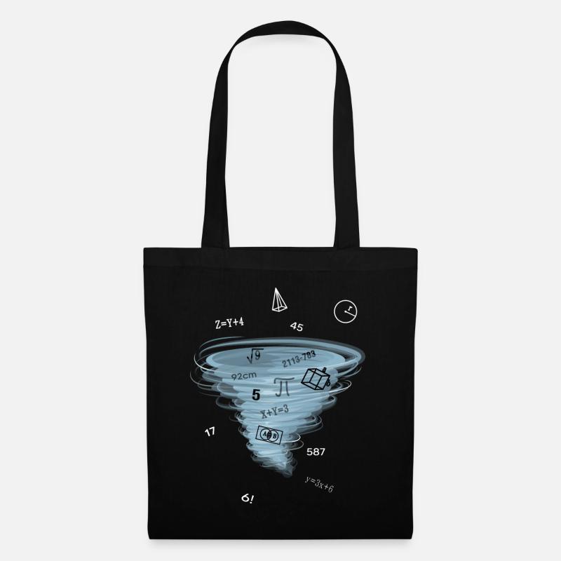 Cours de mathématiques Mathématiques Solution à un problème mathématique - Sac en tissu - noir