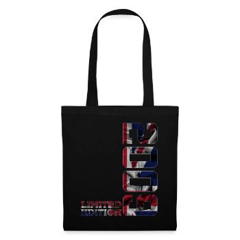 ÉDITION LIMITÉE ANGLETERRE 2009 UK 17E ANNIVERSAIRE - Sac en tissu - noir - Devant