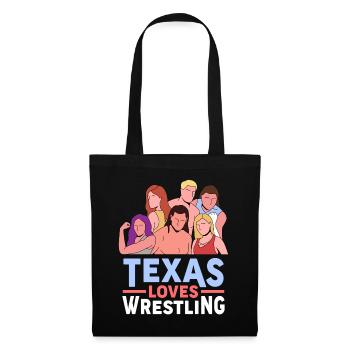 Conception de lutte au Texas pour les fiers fans du Texas - Sac en tissu - noir - Devant