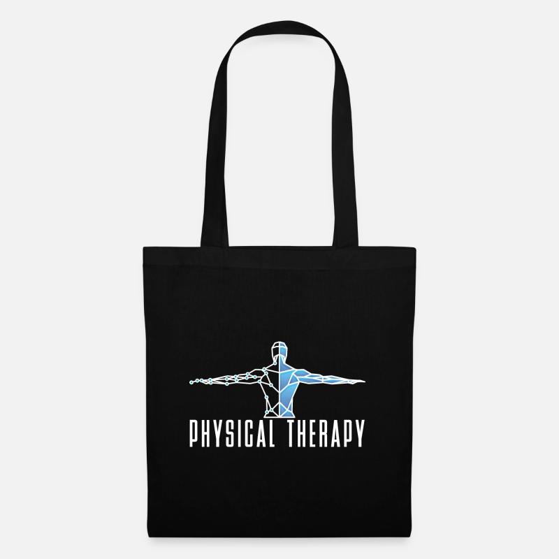 Physio Praxis Physiotherapie - Stoffbeutel - Schwarz