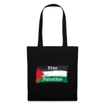Free Palestine Palestine Peace Freedom - Tote Bag - black - Front