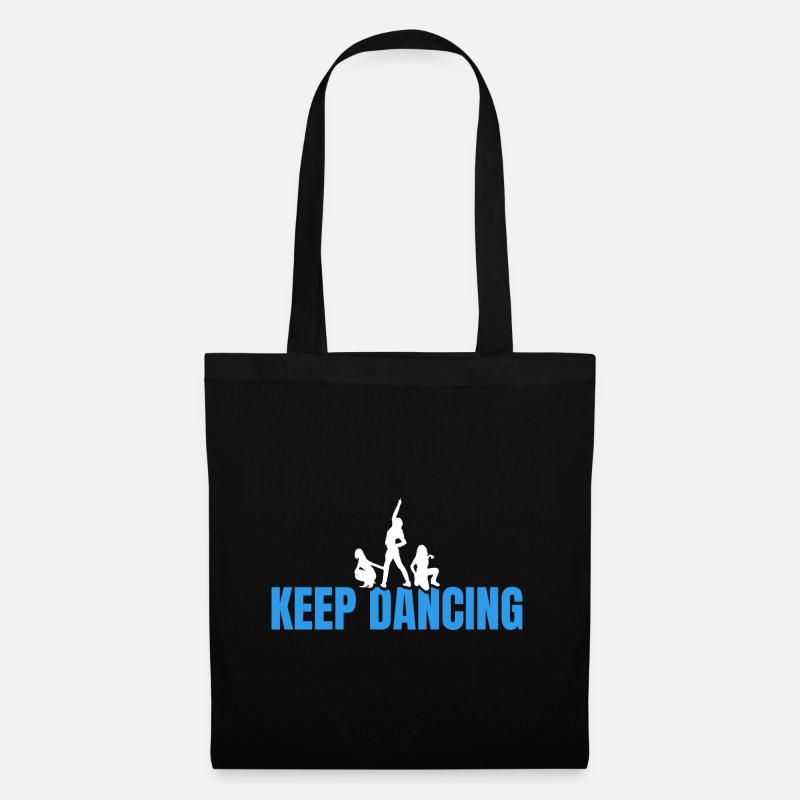 Finnland Ministerpräsidentin - Keep Dancing - Stoffbeutel - Schwarz