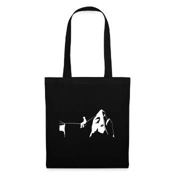 Slackline Slackliner High Rope Climbing Sport - Tote Bag - black - Front