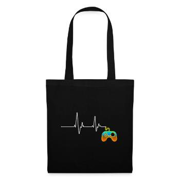 Game - Sac en tissu - noir - Devant
