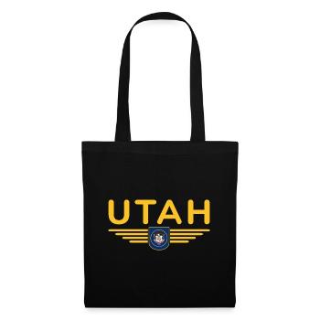 T-shirt Utah Fan – Nature & Liberté - Sac en tissu - noir - Devant