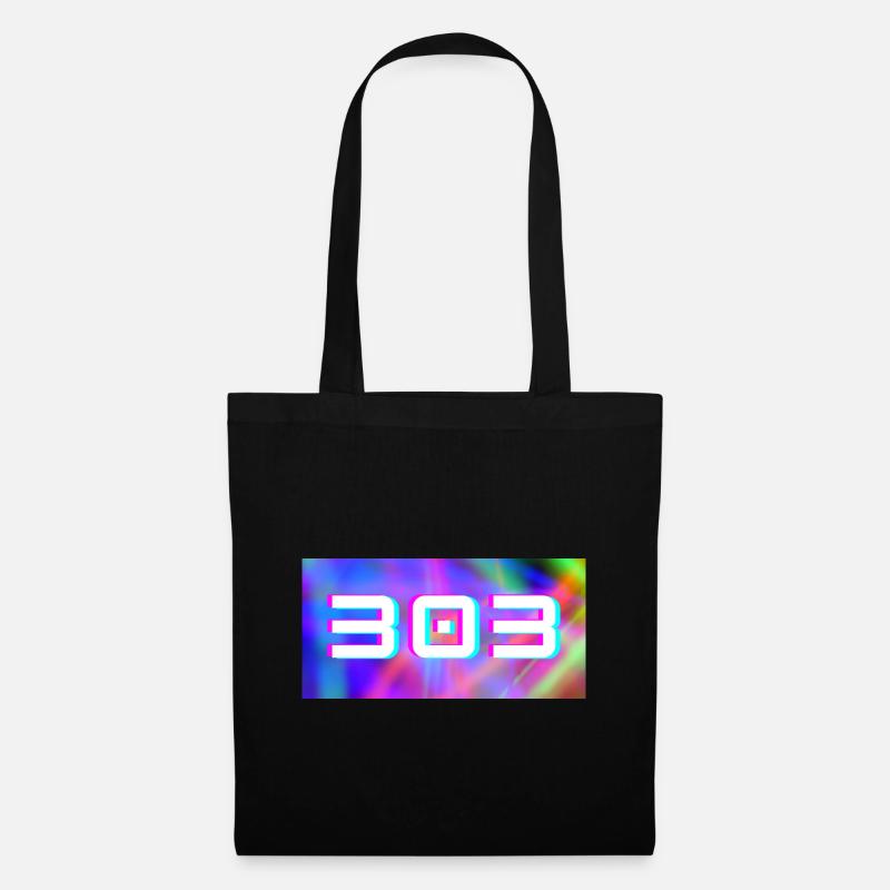 Super303 - Stoffbeutel - Schwarz