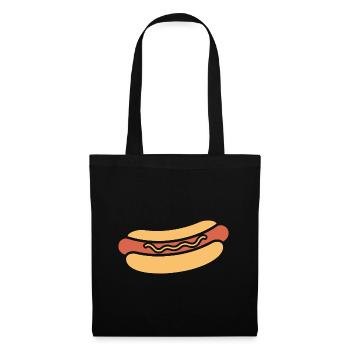 Hot dog - Tote Bag - black - Front