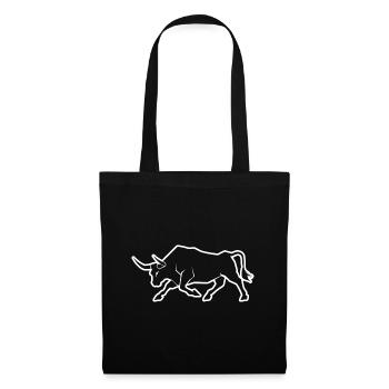 Bull Bull - Tote Bag - black - Front
