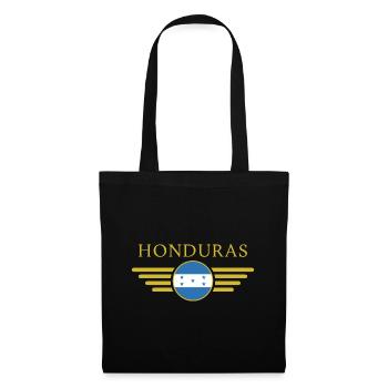 J’aime le Honduras, Style Design T-Shirt - Sac en tissu - noir - Devant