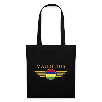 I Love Mauritius, Elegance Style Design T-Shirt - Tote Bag - black - Front