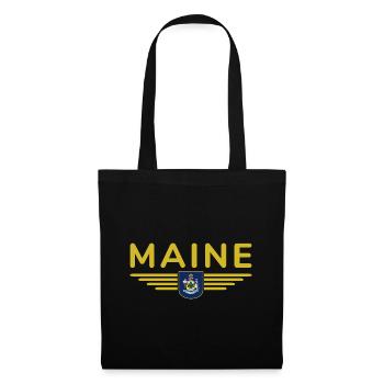 Maine Fan T-Shirt – Perfect for fans! - Tote Bag - black - Front