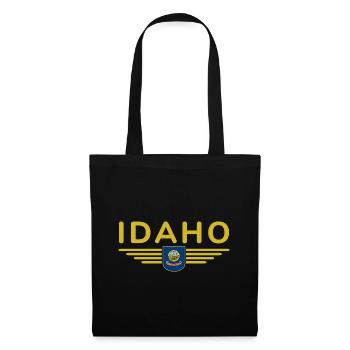 Idaho Fan T-Shirt – Nature & Adventure - Sac en tissu - noir - Devant