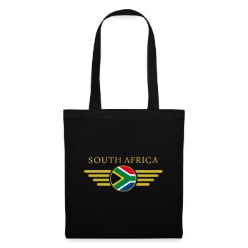 J’aime l’Afrique du Sud, T-Shirt Design Style Élégance - Sac en tissu - noir - Devant