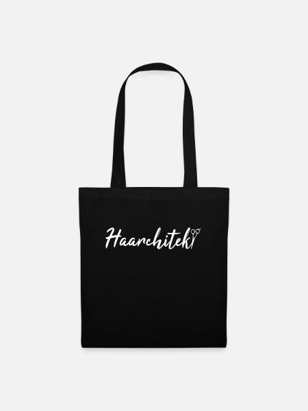 Haarchitekt - cooles Friseur & Friseurin T-Shirt - Stoffbeutel - Schwarz