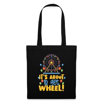 Ferris wheel gift - Tote Bag - black - Front