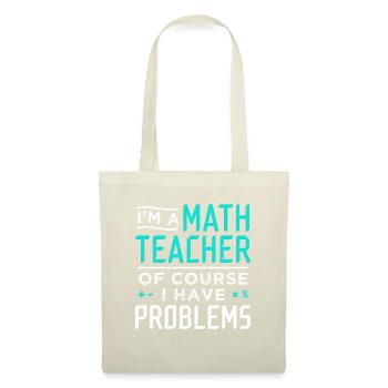 Problèmes de profs de maths - Sac en tissu - nature - Devant