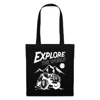 Explore The World Jeeps - Tote Bag - black - Front