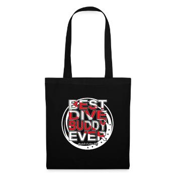 Best Dive Buddy Forever, Scuba Diving, Aquaholic - Tote Bag - black - Front