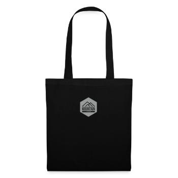 Montagnes Gris - Sac en tissu - noir - Devant