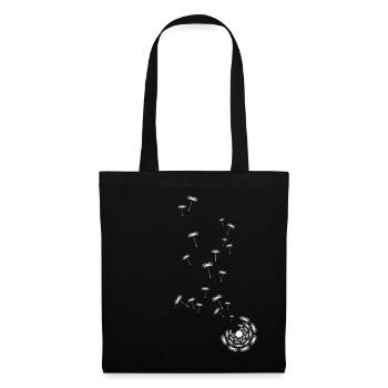 Pusteblume Summer Meadow Wind flying dreamy - Tote Bag - black - Front