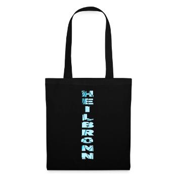Heilbronn Germany City Font Skyline Home - Tote Bag - black - Front