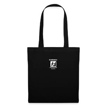 Cadeau de conception de collectionneur de minéraux de roche géologique drôle - Sac en tissu - noir - Devant